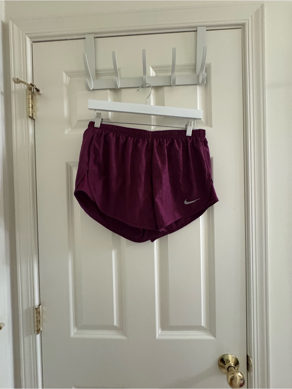 Nike Women's Deep Plum Athletic Shorts